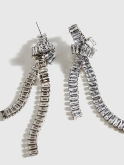 Discount Rhinestone Knotted Tassel Earrings Earrings|Accessories