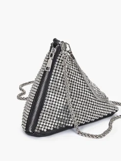 Discount Rhinestone Triangle Mini Bag Bags|Accessories