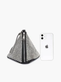 Discount Rhinestone Triangle Mini Bag Bags|Accessories