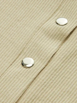 Ribbed Button Down Bodysuit Bodysuits|Bodysuits