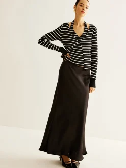 Outlet Ribbed Contrast Striped Sweater Co-ords Sweater Tops|Sweaters & Cardigans
