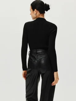 Hot Ribbed Metal Knotted Sweater Sweater Tops|Sweaters & Cardigans