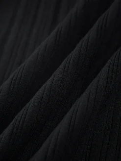 Ribbed Sleeveless Knit Long Dress Sweater Dresses|Vacation Dresses