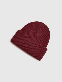 Hot Ribbed Soft Wool Hat Hair Claws & Hats|Accessories