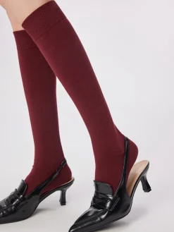 New Ribbed Soft-Touch Calf Socks Socks & Tights|Accessories
