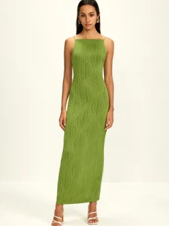 Hot Ribbed Split Bodycon Cami Dress Casual Dresses|Summer Dresses