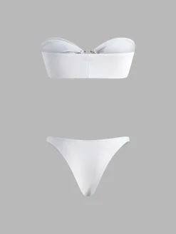 Outlet Ring Cutout Bikini Set Swimwear|Tops
