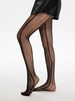 Online Ripped Fishnet Tights Socks & Tights|Accessories