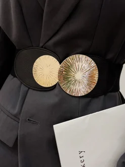 New Ripple Circle Elastic Belt Belts & Chain|Accessories