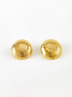 Clearance Ripple Oblate Earrings Earrings|Accessories