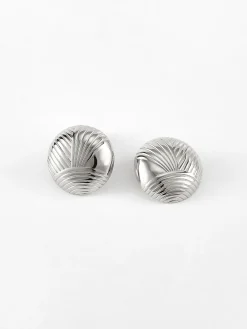 Clearance Ripple Oblate Earrings Earrings|Accessories