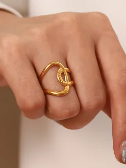 Clearance Ripple Twist Ring Rings & Bracelets|Accessories