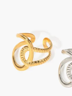 Clearance Ripple Twist Ring Rings & Bracelets|Accessories