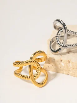 Clearance Ripple Twist Ring Rings & Bracelets|Accessories