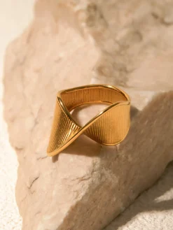 Clearance Ripple Twist Ring Rings & Bracelets|Accessories