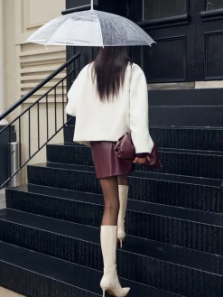 Hot Romance Button Shift Coat Outerwear|Coats