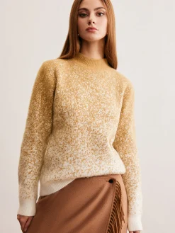 Best Romance Cashmere Gradient Sweater Sweater Tops|Sweaters & Cardigans