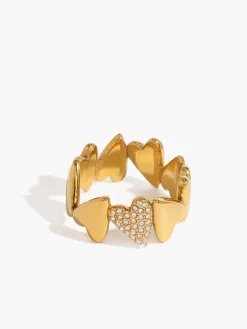 Romance Heart Ring Rings & Bracelets|Accessories