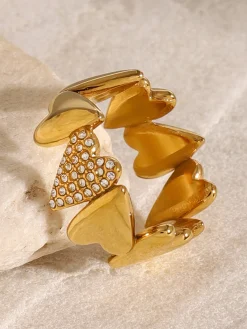 Romance Heart Ring Rings & Bracelets|Accessories