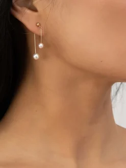 Outlet Romance Pearl Pendant Earrings Earrings|Accessories
