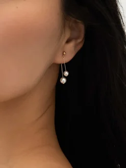 Outlet Romance Pearl Pendant Earrings Earrings|Accessories