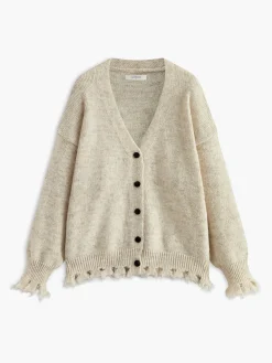 Best Romance Raw Hem Button Cardigan Cardigans|Sweaters & Cardigans