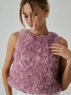 Hot Romantic Multi Floral Blouse Blouses & Shirts|Tops