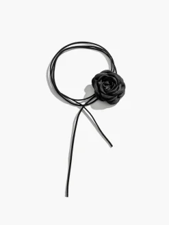 Online Rosette Bud Choker Necklace Necklaces|Accessories