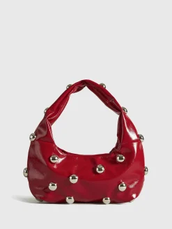 Online Rounded Studded Armpit Bag Bags|Accessories