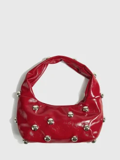 Online Rounded Studded Armpit Bag Bags|Accessories