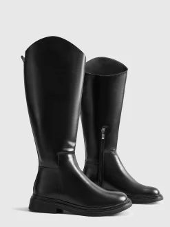 Clearance Rounded Toe Knee High Boots Shoes|Accessories