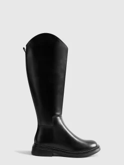 Clearance Rounded Toe Knee High Boots Shoes|Accessories