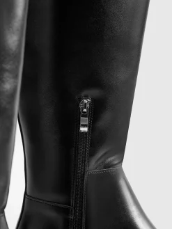 Clearance Rounded Toe Knee High Boots Shoes|Accessories