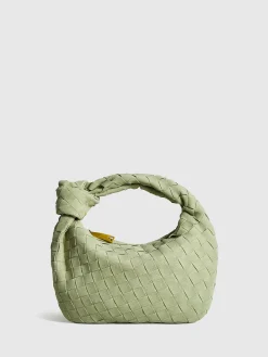 Online Rounded Woven Knotted Bag Bags|Accessories