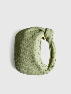 Online Rounded Woven Knotted Bag Bags|Accessories