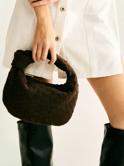 Online Rounded Woven Knotted Bag Bags|Accessories