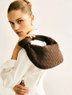 Online Rounded Woven Knotted Bag Bags|Accessories