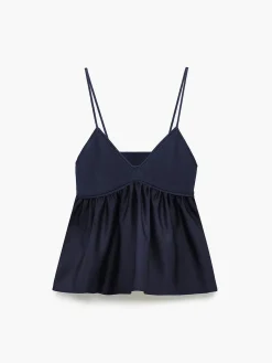Hot Ruffle Crop Cami Top Crop Tops|Tank Tops & Camis