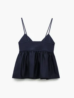 Hot Ruffle Crop Cami Top Crop Tops|Tank Tops & Camis