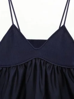 Hot Ruffle Crop Cami Top Crop Tops|Tank Tops & Camis