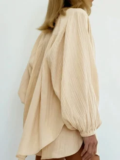 Clearance Santorini Textured Two Piece Shorts Set Shorts Sets|Shorts