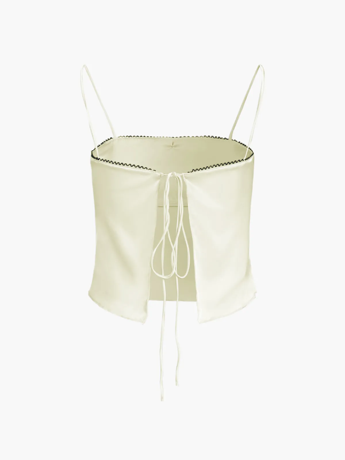 Outlet Satin Bow Decor Cami Top Tank Tops & Camis|Tops