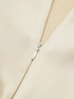 New Satin Cutout Zipper Long Dress Cocktail & Party Dresses|Summer Dresses