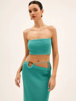 Sale Seagrass Knotted Split Sweater Set Sweater Tops|Sweaters & Cardigans