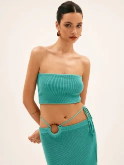 Sale Seagrass Knotted Split Sweater Set Sweater Tops|Sweaters & Cardigans