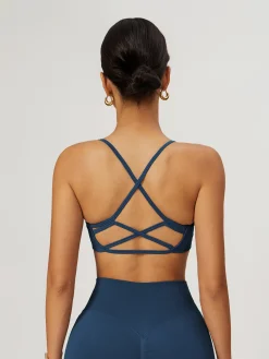 Clearance Seamless Cross Back Sports Bra Activewear