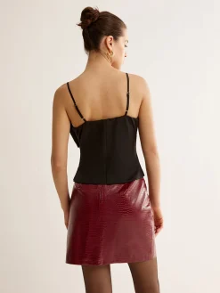 New Sequins Bow Cami Top Tank Tops & Camis|Tops