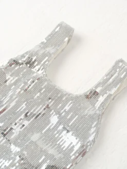 Outlet Sequins Shinny Shopper Tote Bag Bags|Accessories