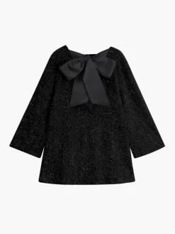 New Sequins Velvet Bowknot Mini Dress White Dresses|Cocktail & Party Dresses