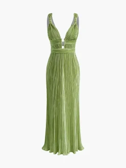 Online Sexy Cutout Tank Long Dress Vacation Dresses|Summer Dresses